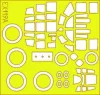 Eduard Accessories B-25J Mitchell - B-25J Mitchell – kabin- és ablakmaszk