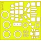 Eduard Accessories B-25J Mitchell - B-25J Mitchell – kabin- és ablakmaszk