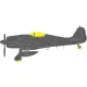 Eduard Accessories Fw 190A-8 Tface for Hobby Boss - kétoldalas kabinmaszk (TFace)