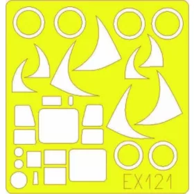 Eduard Accessories Ar 234C Blitz - kabin- és ablakmaszk