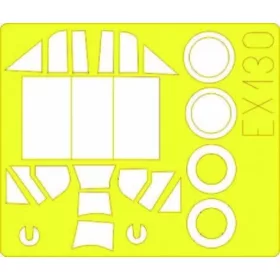 Eduard Accessories Bf 109E-4/7 - kabin- és ablakmaszk