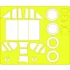 Eduard Accessories Bf 109E-4/7 - kabin- és ablakmaszk