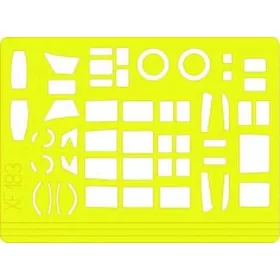   Eduard Accessories J1N1 Gekko type 11 - kabin- és ablakmaszk