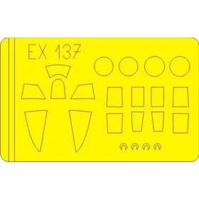   Eduard Accessories Kawanishi N1K1-Ja George - kabin- és ablakmaszk