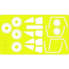   Eduard Accessories F-105D Thundershief für Monogram-Bausatz - F-105D Thunderchief – kabin- és ablakmaszk