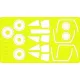 Eduard Accessories F-105D Thundershief für Monogram-Bausatz - F-105D Thunderchief – kabin- és ablakmaszk