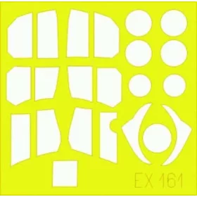   Eduard Accessories He 219 Uhu für Tamiya Bausatz - kabin- és ablakmaszk