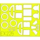 Eduard Accessories Lavochkin La-5 FN für Zvezda Bausatz - kabin- és ablakmaszk