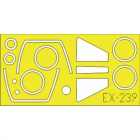   Eduard Accessories Mirage III Weekend für Eduard Bausatz - kabin- és ablakmaszk