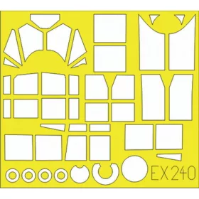   Eduard Accessories Fi 156C Storch für Tamiya Bausatz - kabin- és ablakmaszk