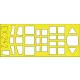 Eduard Accessories Ki-45 Kai Toryu für Hasegawa Bausatz - kabin- és ablakmaszk
