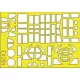 Eduard Accessories TBM-3 Für Hobby Boss Bausatz - kabin- és ablakmaszk