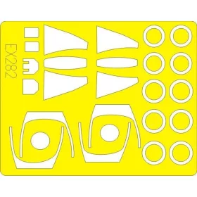 Eduard Accessories A-7A (HBS) - kabin- és ablakmaszk