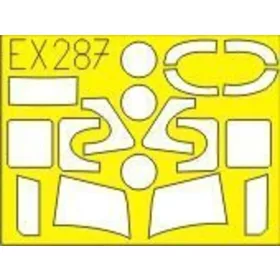 Eduard Accessories E-2C (KIN) - kabin- és ablakmaszk