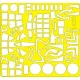 Eduard Accessories B-24D für Monogram/Revell - B-24D Monogram/Revell – kabin- és ablakmaszk