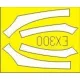 Eduard Accessories F-22 für Hasegawa - kabin- és ablakmaszk