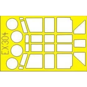   Eduard Accessories Ar 196 for Italeri - kabin- és ablakmaszk