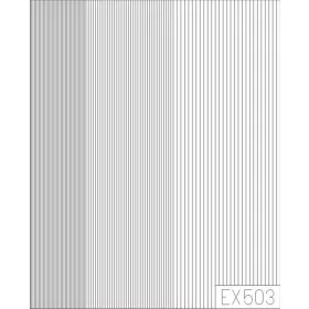   Eduard Accessories Maskierstreifen 0,5mm/0,8mm/1,3mm - 0,5 / 0,8 / 1,3 mm-es maszkolócsíkok
