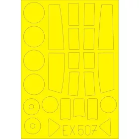   Eduard Accessories Me 262B-1a/U1 for Hobby Boss - kabin- és ablakmaszk