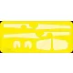 Eduard Accessories Bf 109G camo scheme-Erla for Eduard - Bf 109G – Erla álcázási séma festőmaszk, Eduard maketthez