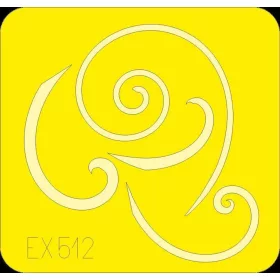   Eduard Accessories Bf 109G spinner spirals for Eduard - kabin- és ablakmaszk