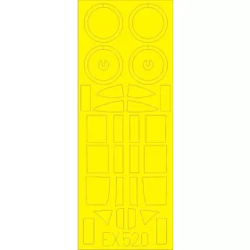   Eduard Accessories J2F-5 Duck for Merit - kabin- és ablakmaszk