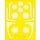 Eduard Accessories F/A-18C for Kinetic - kabin- és ablakmaszk
