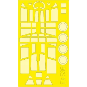   Eduard Accessories Ju 87B-1 for Airfix - kabin- és ablakmaszk
