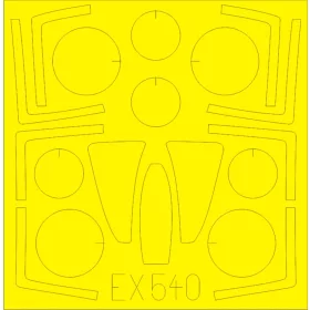 Eduard Accessories F-14A for Tamiya - kabin- és ablakmaszk