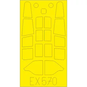   Eduard Accessories Tomahawk Mk.II for Airfix - kabin- és ablakmaszk