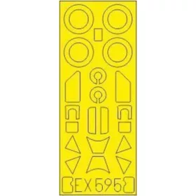   Eduard Accessories Swordfish Mk.II for Tamiya - kabin- és ablakmaszk