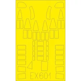   Eduard Accessories Defiant NF.I for Airfix - kabin- és ablakmaszk