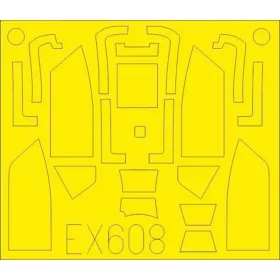   Eduard Accessories Bf 109G-10 for Eduard - kabin- és ablakmaszk