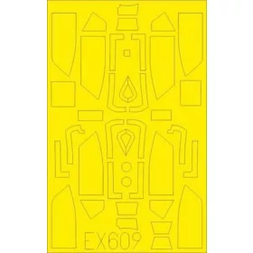   Eduard Accessories Bf 109G-10 TFace for Eduard - kétoldalas kabinmaszk (TFace)