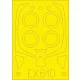 Eduard Accessories Spitfire F.Mk.22/24 for Airfix - kabin- és ablakmaszk