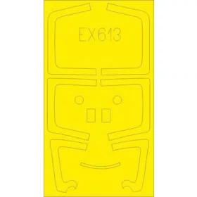   Eduard Accessories Su-27UB for Hobby Boss - kabin- és ablakmaszk