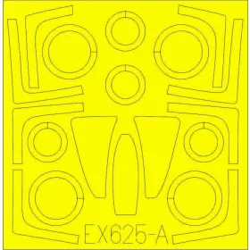   Eduard Accessories F-14D TFace for Tamiya - kétoldalas kabinmaszk (TFace)