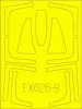 Eduard Accessories F-14D TFace for Tamiya - kétoldalas kabinmaszk (TFace)