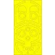 Eduard Accessories L-39MS/L-59 TFace for Trumpeter - kétoldalas kabinmaszk (TFace)