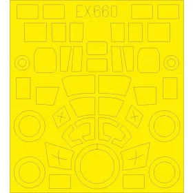   Eduard Accessories Si 204D for Special Hobby - kabin- és ablakmaszk