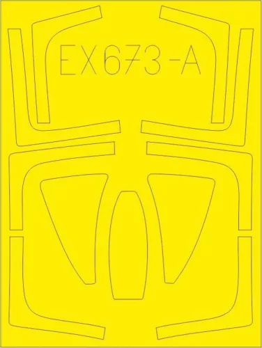 Eduard Accessories F-14D TFace for AMK - kétoldalas kabinmaszk (TFace)