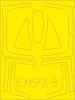 Eduard Accessories F-14D TFace for AMK - kétoldalas kabinmaszk (TFace)