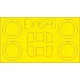 Eduard Accessories Ar 68E for Roden - kabin- és ablakmaszk