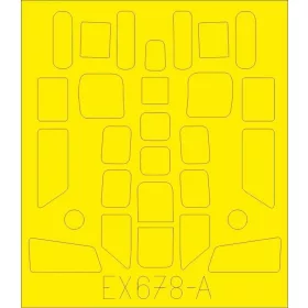 Eduard Accessories B-17G for HKM - kabin- és ablakmaszk