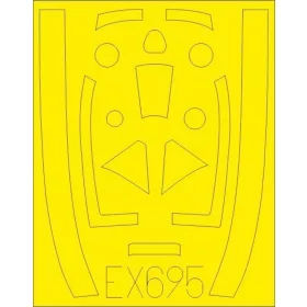   Eduard Accessories Tempest Mk.V for Eduard - kabin- és ablakmaszk
