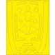 Eduard Accessories Tempest Mk.V for Eduard - kabin- és ablakmaszk