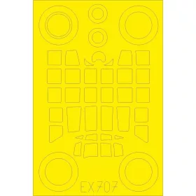   Eduard Accessories Ju 88G-6 for Dragon - kabin- és ablakmaszk