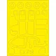 Eduard Accessories O-2A for ICM - kabin- és ablakmaszk