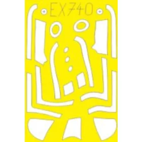   Eduard Accessories P-51D Weekend for Eduard - kabin- és ablakmaszk