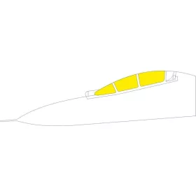   Eduard Accessories Su-27UB 1/48 for GREAT WALL HOBBY - kabin- és ablakmaszk